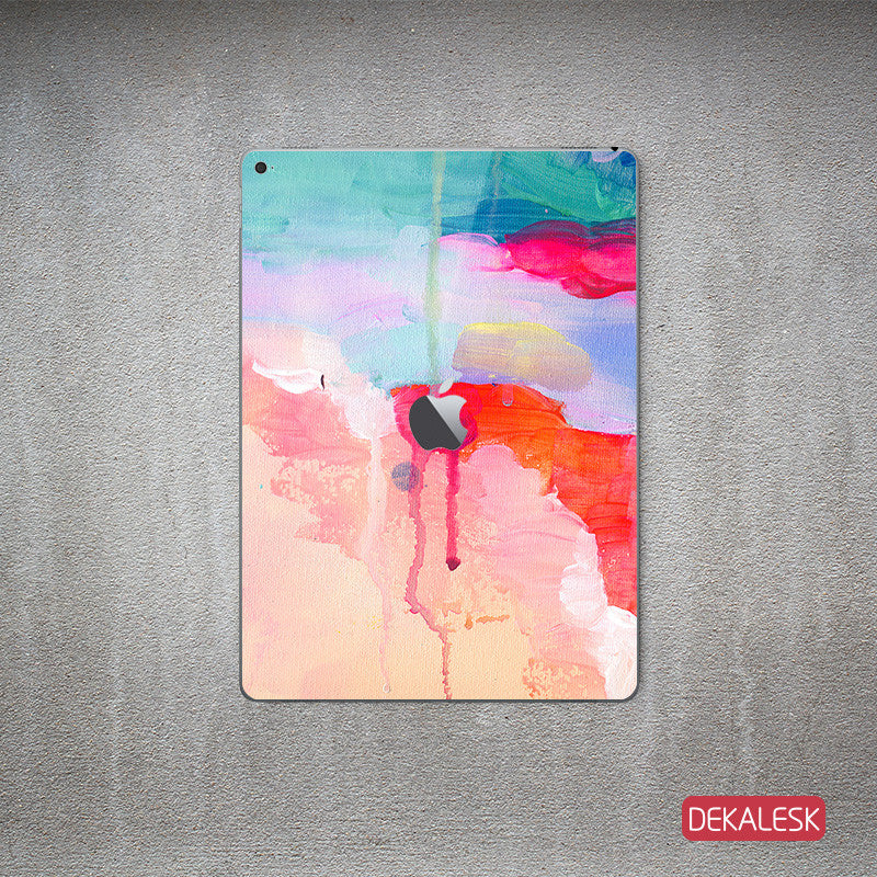 Watercolor Stream - iPad Pro Skin - DEKALESK
