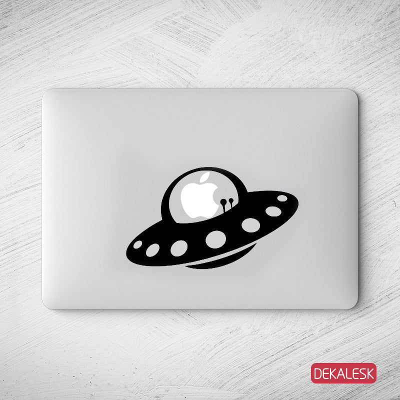 Apple Spaceship - MacBook Decal - DEKALESK