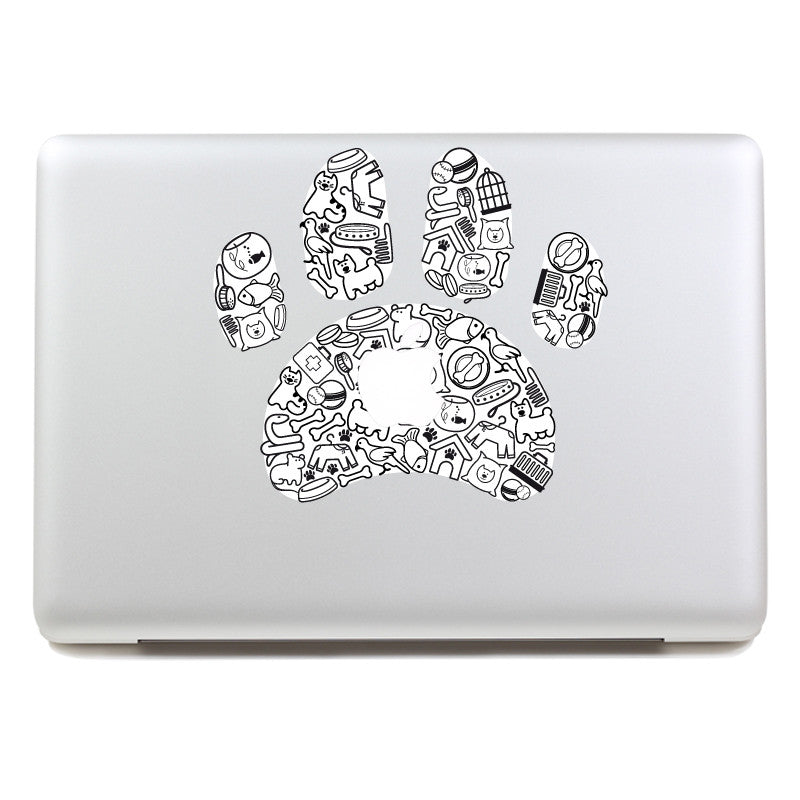 Footprints - MacBook Decal - DEKALESK