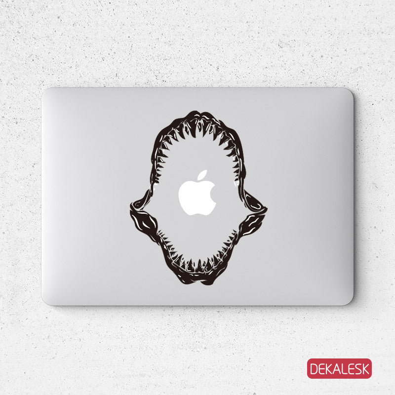 Jaws - MacBook Decal - DEKALESK