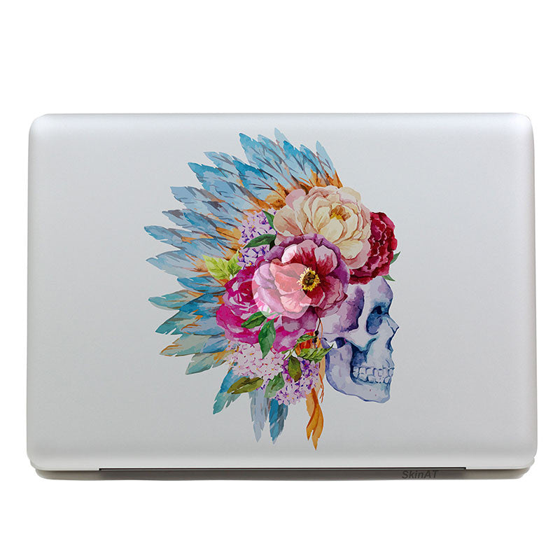 Indian Skull - MacBook Decal - DEKALESK