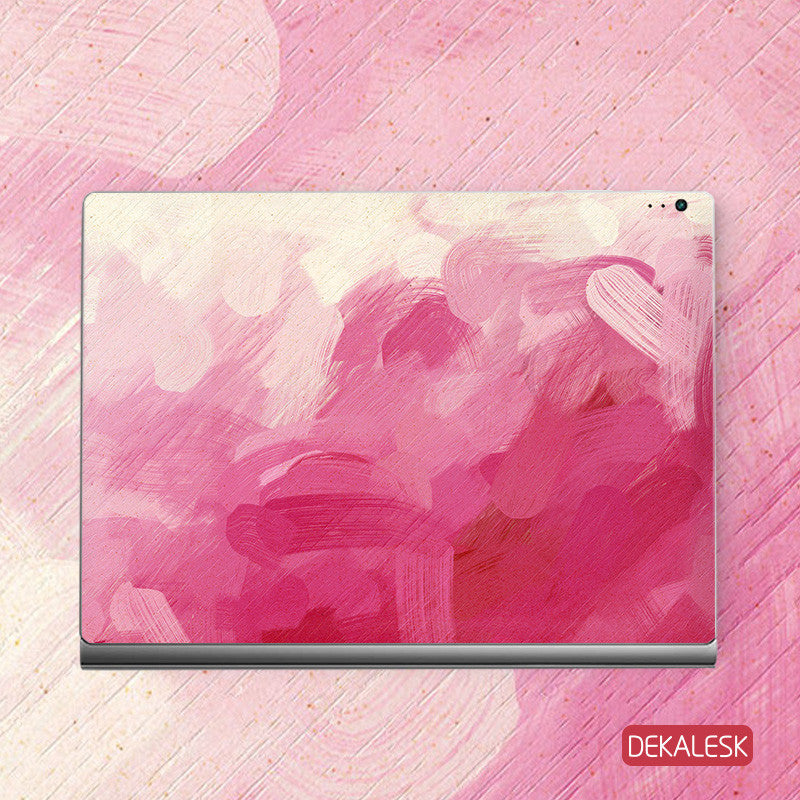 Pink Watercolor - Surface Book Skin - DEKALESK
