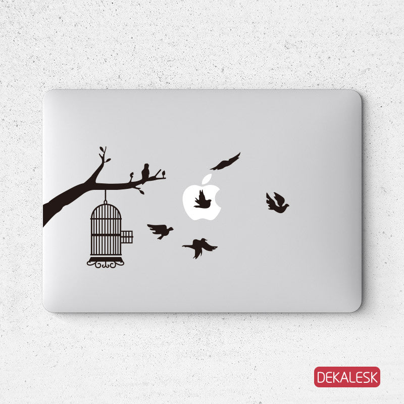 Breaking Free - MacBook Decal - DEKALESK