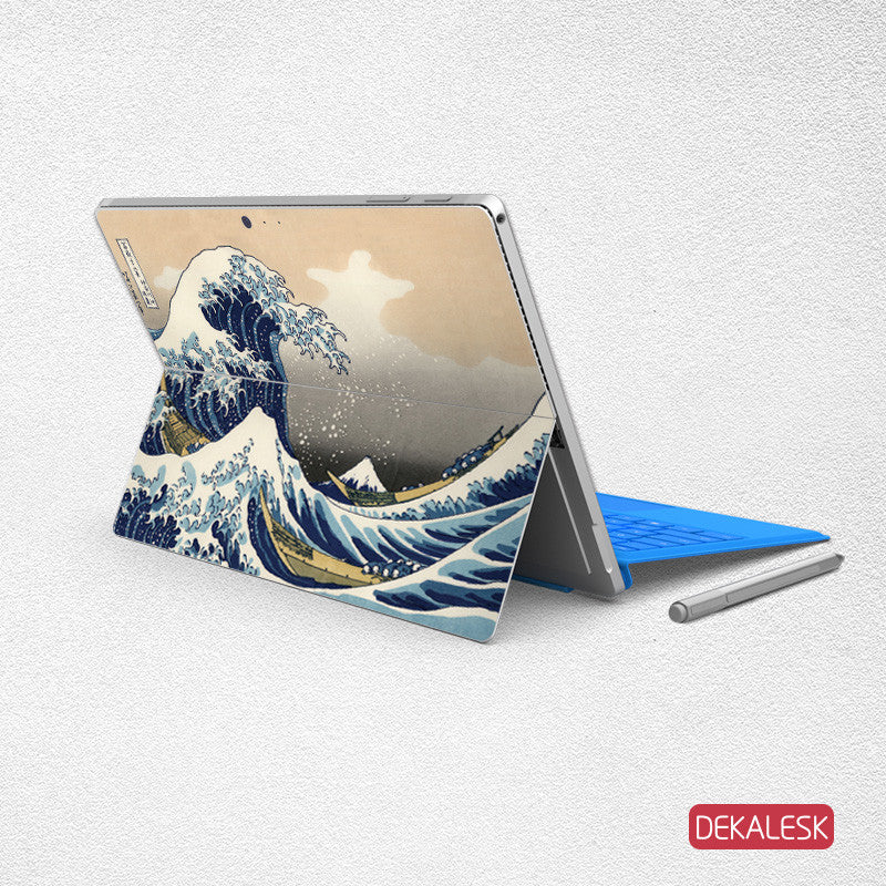 Great Wave off Kanagawa - Surface Pro 3/4 Skin - DEKALESK