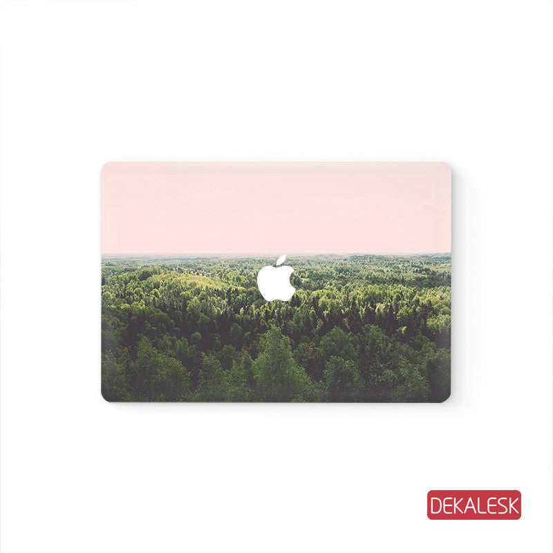 Forest - MacBook Pro Stickers Mac Top decal Front Cover Skin - DEKALESK