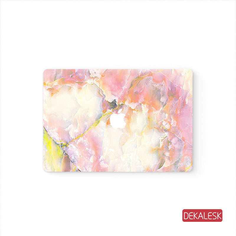 Spring Marble - MacBook Air Skin MacBook Top decal MacBook Front Sticker - DEKALESK