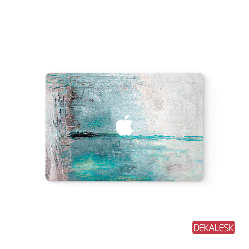 Sea - MacBook Pro Stickers Mac Top decal Front Cover Skin - DEKALESK
