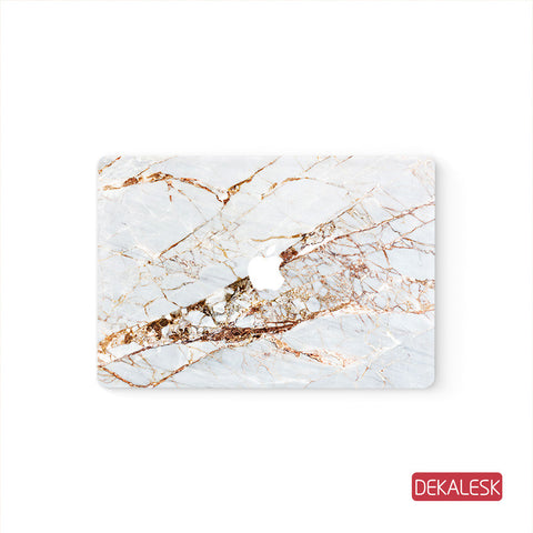 Gold Marble - MacBook Decal Air Skin Laptop Sticker - DEKALESK