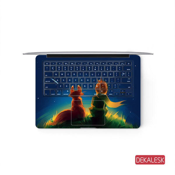 Loving - MacBook Pro Keyboard Stickers Top Skin Full Bottom Decal Protector - DEKALESK