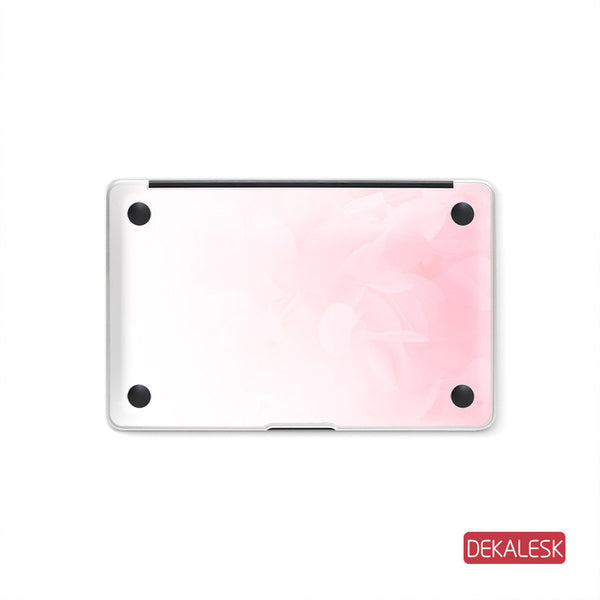 Pink - MacBook Pro Keyboard Stickers Top Skin Full Bottom Decal Protector - DEKALESK