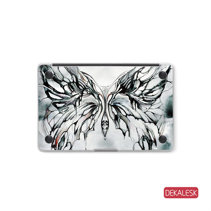 Ink Butterfly - MacBook Bottom Skin - DEKALESK