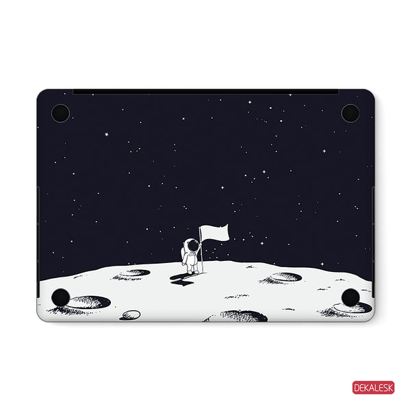 Flag on the moon- MacBook Vinyl Skin