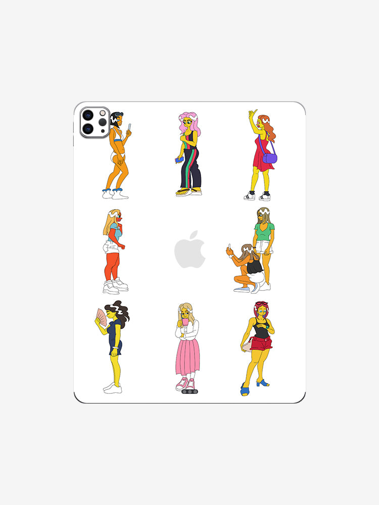 Girls-YongOh KIM- iPad Skin