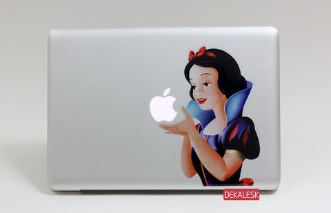 Snow White - MacBook Decal Sticker - DEKALESK