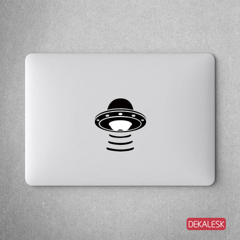 UFO Waves - MacBook Decal - DEKALESK