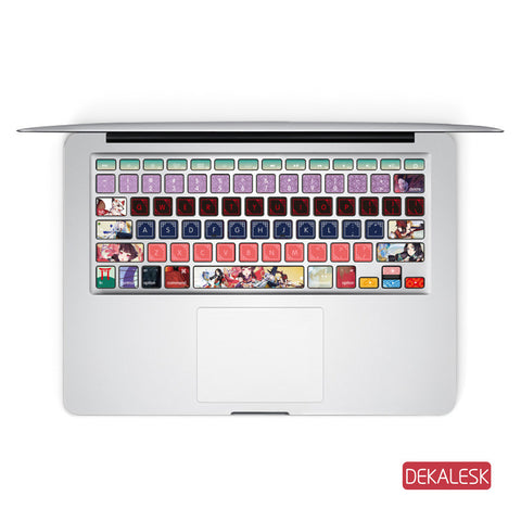 Games - MacBook Keyboard Stickers - DEKALESK