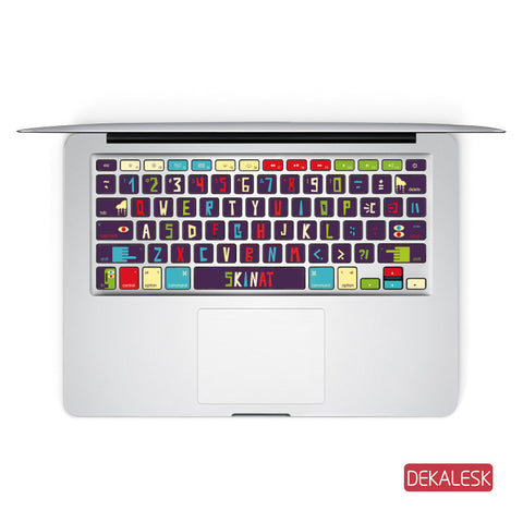 Big Eyes Monest - MacBook Keyboard Stickers - DEKALESK