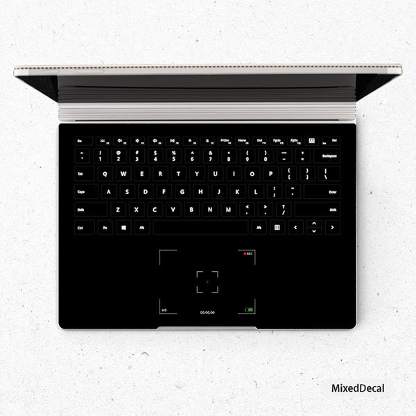 Camera Screen Microsoft SurfaceBook Keyboard Sticker Surface Laptop Full Keyboard Skin US Layout 3M Vinyl Skin