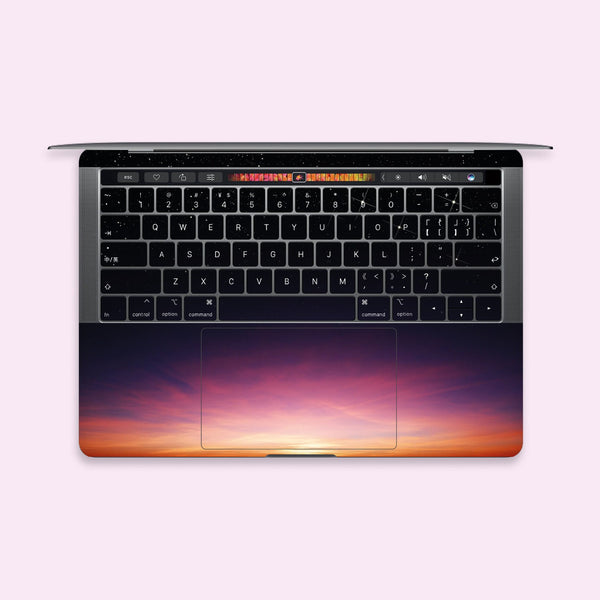 Sunset MacBook Skin MacBook keyboard Skin MacBook Pro 13 cover MacBook Air M2 Skin Laptop Vinyl cover  (Choose different version)