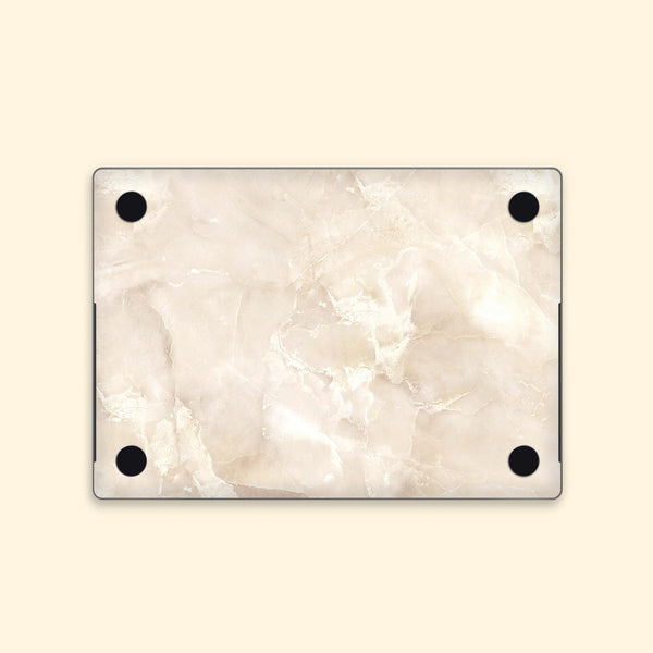 Beige Marbled Keyboard MacBook Pro Touch 16 Skin MacBook Air Cover MacBook Retina 12 Protective Vinyl skin Anti Scratch Laptop Cover