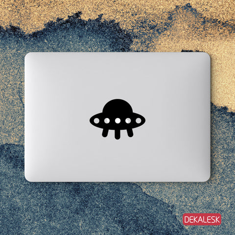 Small UFO - MacBook Decal - DEKALESK