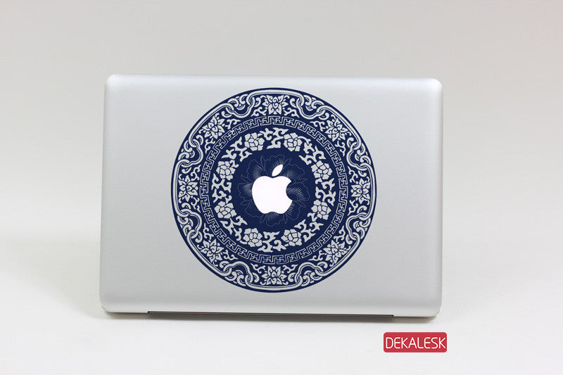 Blue Flower - MacBook Decal Sticker - DEKALESK