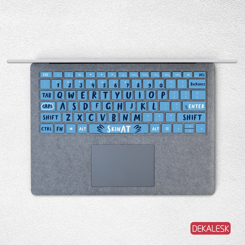 Blue Sky- Surface Laptop/surface Book/Surface Pro Keyboard Keys Skin - DEKALESK