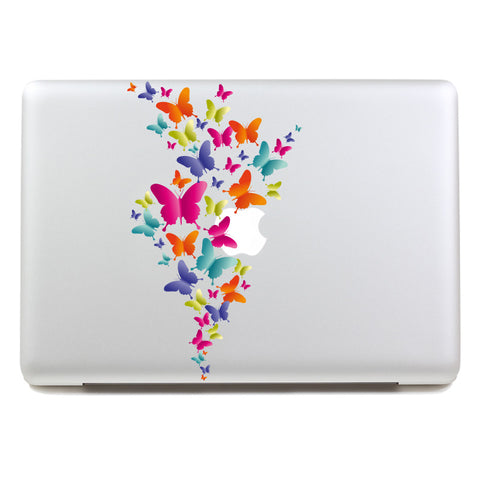 Colorful Butterflies - MacBook Decal - DEKALESK