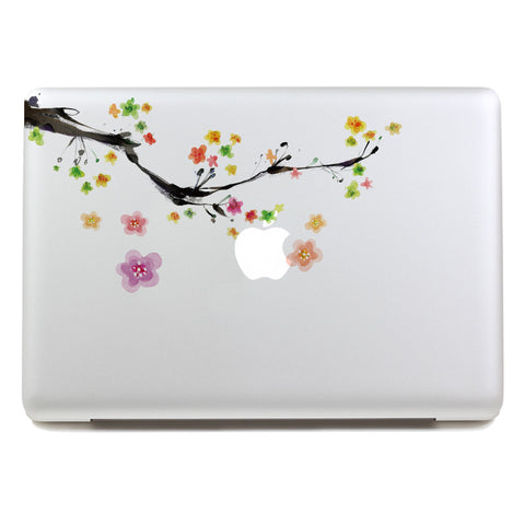 Plum Blossom - MacBook Decal - DEKALESK