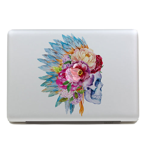Indian Skull - MacBook Decal - DEKALESK
