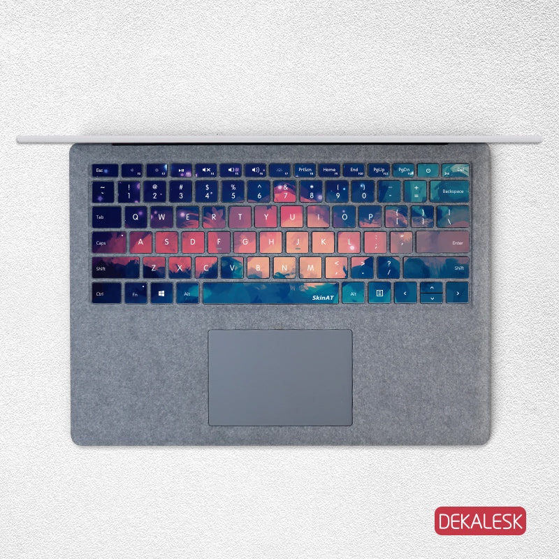 Red Cloud- Surface Laptop/surface Book/Surface Pro Keyboard Keys Skin - DEKALESK