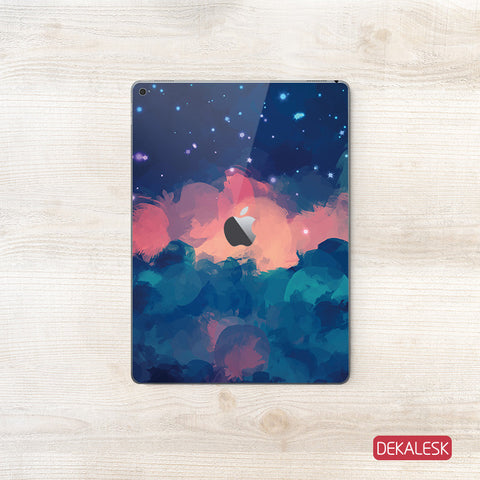 Red Cloudy Sky - iPad Pro Skin - DEKALESK