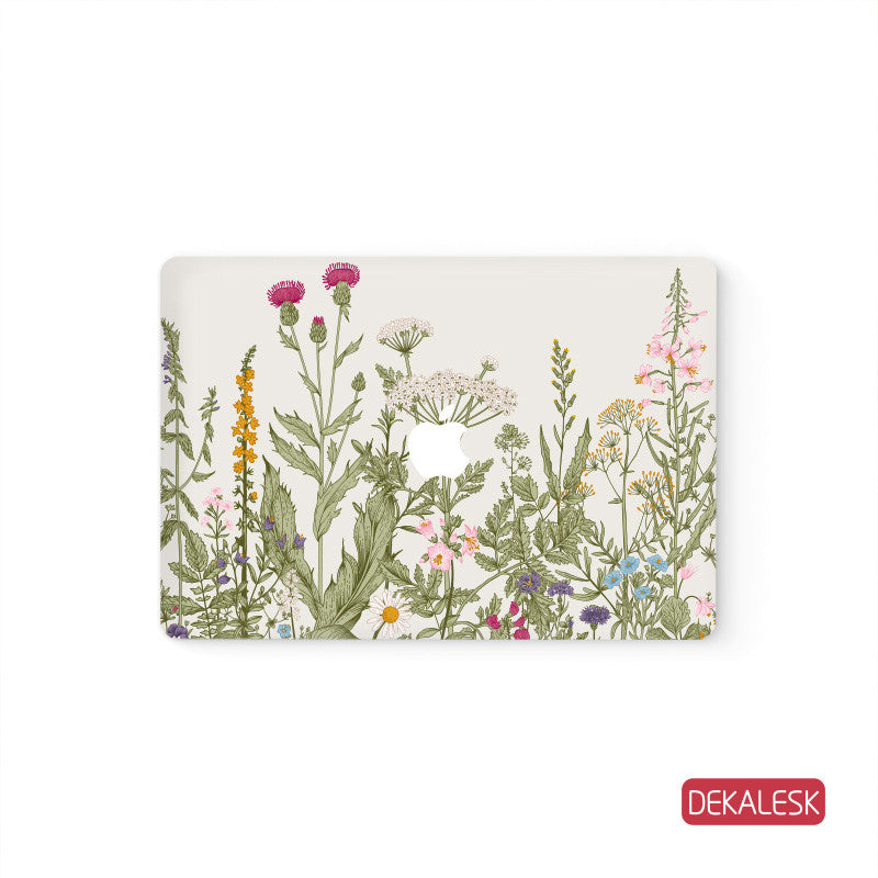 Thistle Garden - MacBook Skin - DEKALESK
