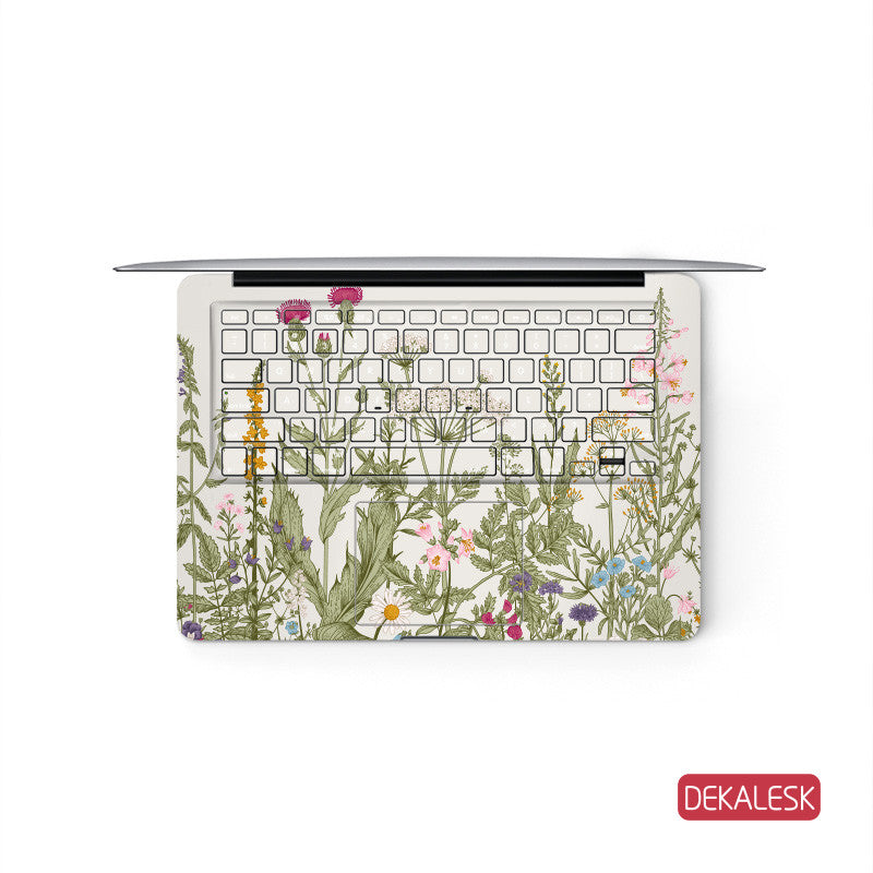 Thistle Garden - MacBook Keyboard Skin - DEKALESK