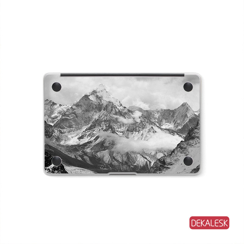 Snowy Mountains - MacBook Bottom Skin - DEKALESK