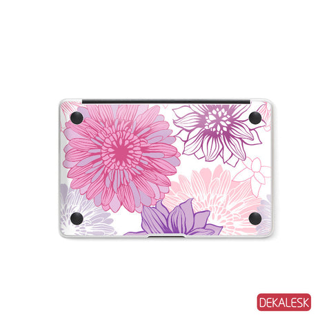 Blooming Flowers - MacBook Bottom Skin - DEKALESK