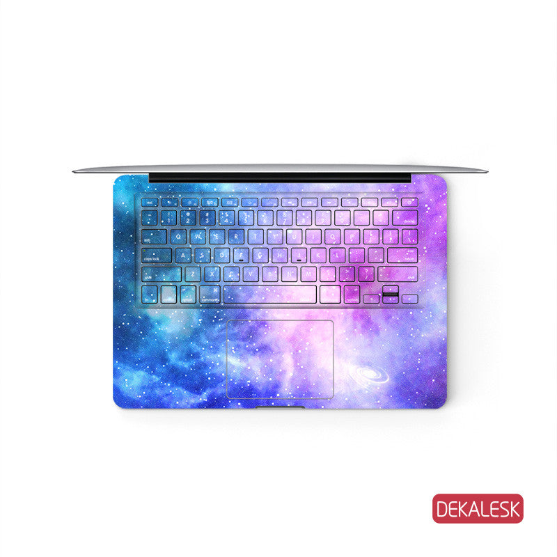 Vibrant Galaxy - MacBook Keyboard Skin - DEKALESK