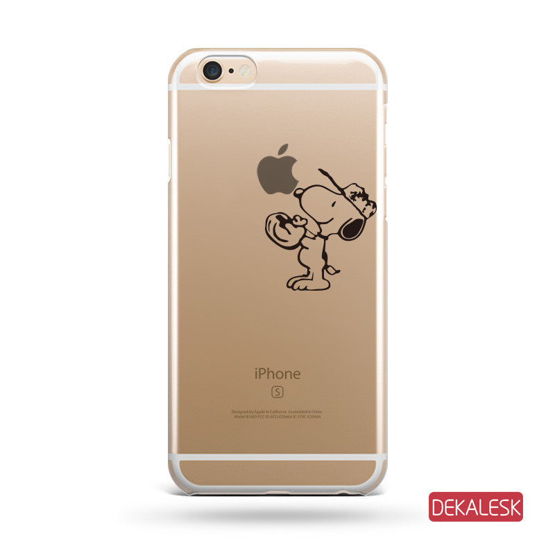 Snoopy - iPhone 6/6S Transparent Cases iPhone 6s/ 6s Plus / iPhone 7/ iPhone 7 Plus - DEKALESK