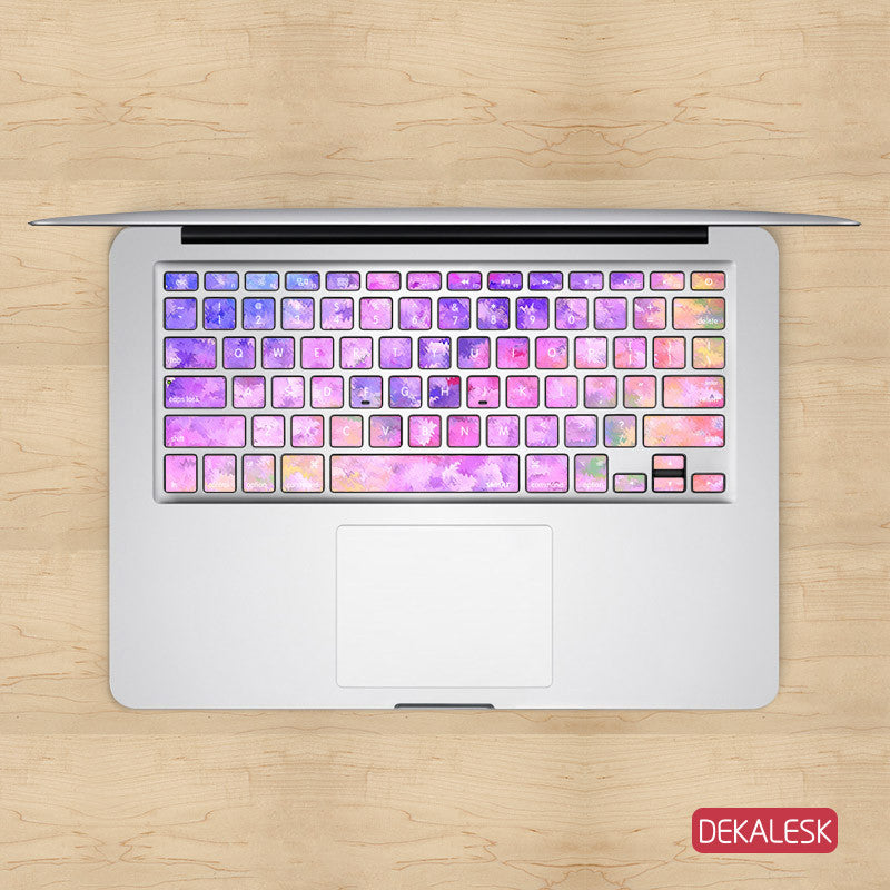 Little Pastels - MacBook Keyboard Stickers - DEKALESK