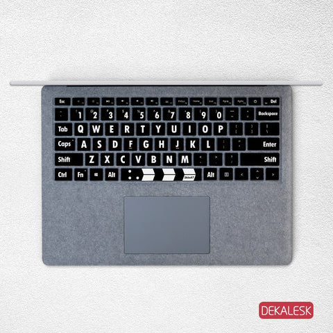 Board Player- Surface Laptop/surface Book/Surface Pro Keyboard Keys Skin - DEKALESK