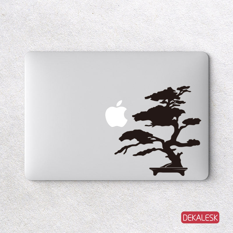 Bonsai Tree - MacBook Decal - DEKALESK