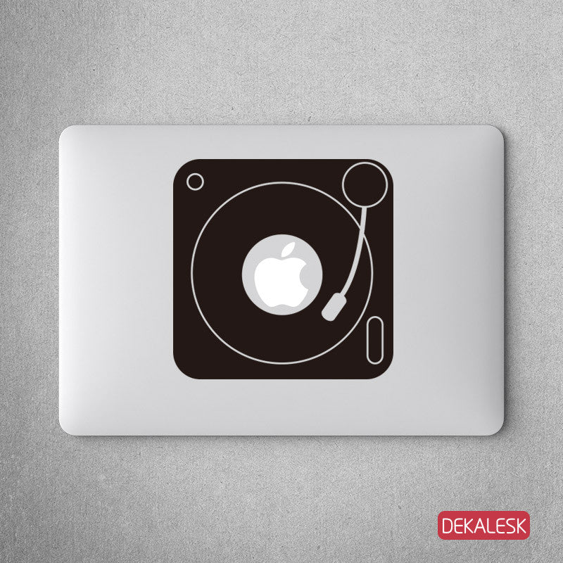 Turntable - MacBook Decal - DEKALESK