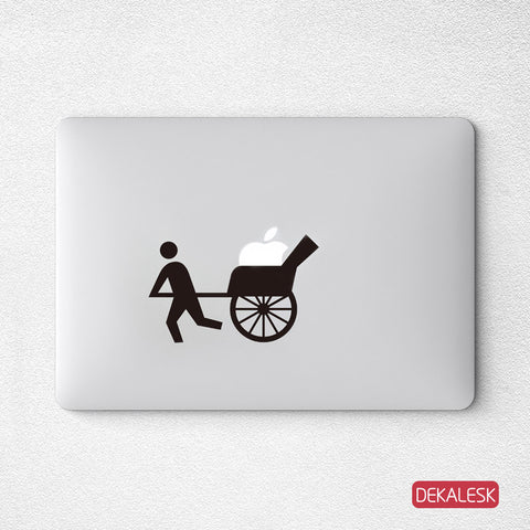 Apple Cart - MacBook Decal - DEKALESK