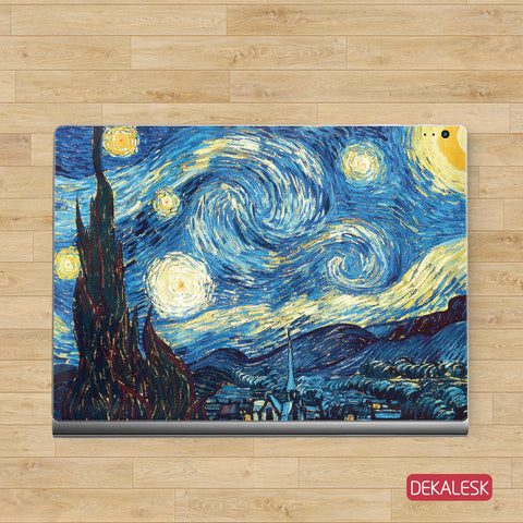 The Starry Night - Surface Book Skin - DEKALESK