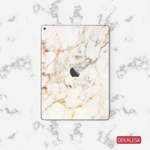 Orange Marble - iPad Pro Skin - DEKALESK