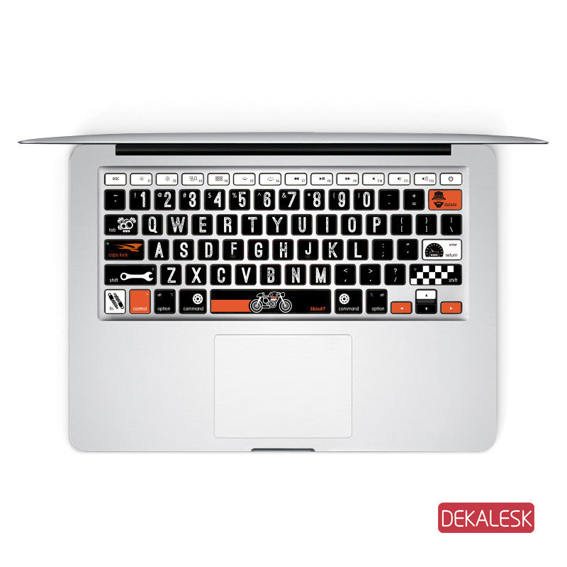 Harley Characters - MacBook Keyboard Stickers - DEKALESK