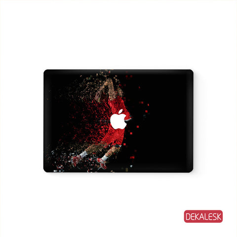 BasketBall Man - MacBook Decal Air Skin Laptop Sticker - DEKALESK