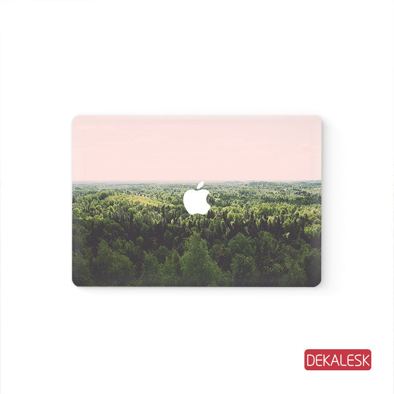 Forest  - MacBook Pro Stickers Mac Top decal  Front Cover Skin - DEKALESK