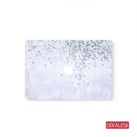 Purple  - MacBook Pro Stickers Mac Top decal  Front Cover Skin - DEKALESK