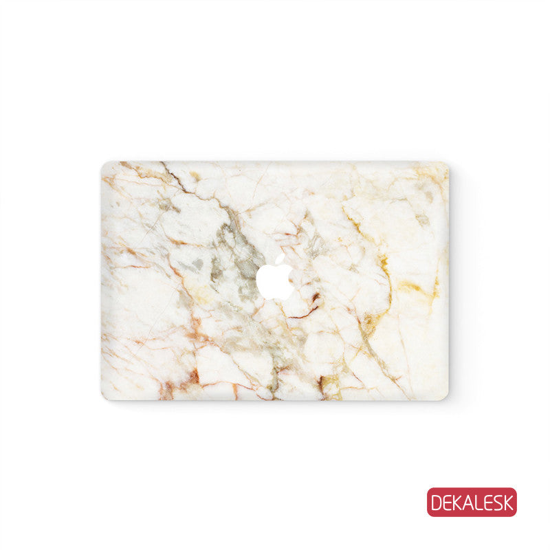 Orange Marble - MacBook Skin - DEKALESK